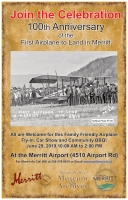 100 Year Celebration of the First Airplane to Land in Merritt